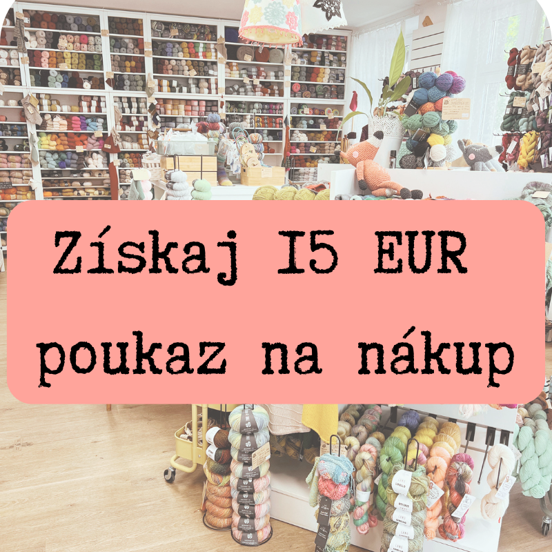 Získaj 15€ poukaz na nákup